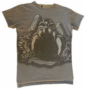 Changes Men’s HeMan Moto Skull 100‎ Cotton Short Sleeve Tee Shirt - Size M